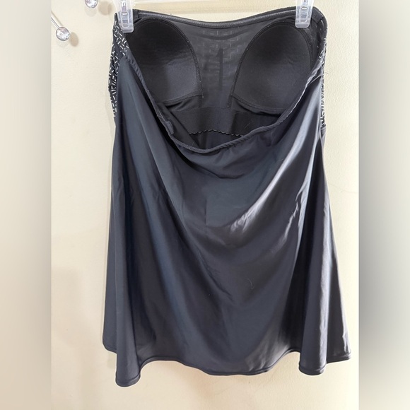 Elegant Black Women's one piece swimsuit - Picture 2 of 2